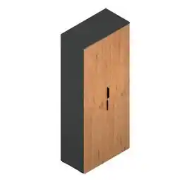 Möbelix Aktenschrank Carlos 2-Türig Eiche Artisan, B: 75 cm Angebot