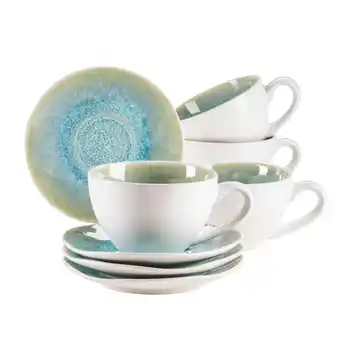 Möbelix Kaffeeservice Frozen Steinzeug 4 Personen Geschirr Set Angebot