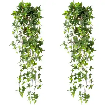 Möbelix Kunstpflanze Hängepflanze Grün, 90 cm Angebot