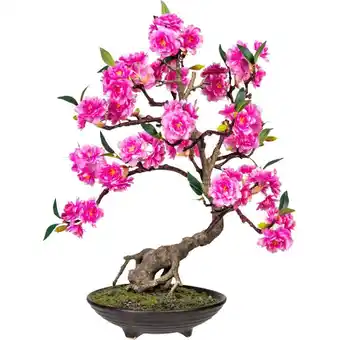 Möbelix Kunstpflanze Bonsai Braun/Grün/Pink, 50 cm Angebot