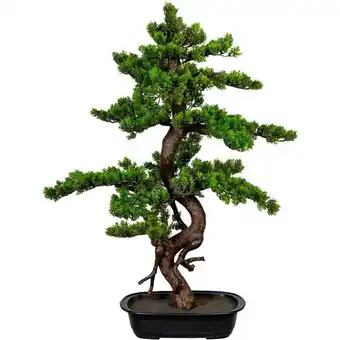 Möbelix Kunstpflanze Bonsai Braun/Grün/Schwarz, 85 cm Angebot