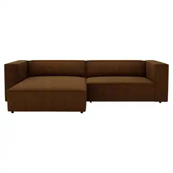 Möbelix Ecksofa Arona Braun 68x278 cm Angebot