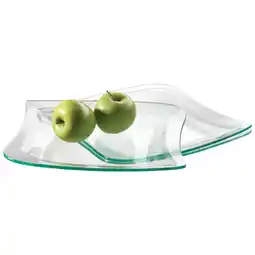 Möbelix Platzteller La Musica 3-Telig Glas L/B/H: 29/28/2,8 cm Angebot