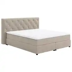 Möbelix Boxspringbett Castle Beige Lxf: ca. 140x200 cm Angebot