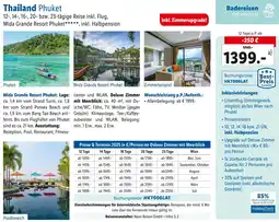 Lidl Reisen Thailand Phuket Angebot