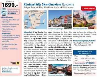 Lidl Reisen Königsstädte Skandinaviens Rundreise Angebot