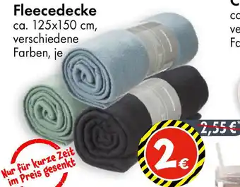 TEDi Fleecedecke Angebot