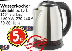 TEDi Wasserkocher Angebot