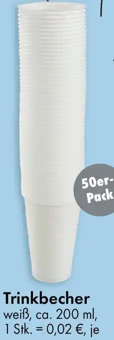 TEDi Trinkbecher Angebot