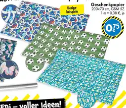 TEDi Geschenkpapier Angebot