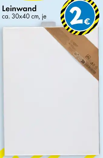 TEDi Leinwand Angebot