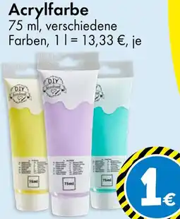 TEDi Acrylfarbe Angebot