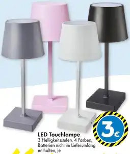 TEDi LED Touchlampe Angebot