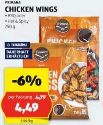 Hofer Chicken wings Angebot