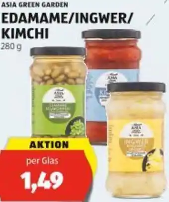 Hofer Edamame/ingwer/ kimchi Angebot