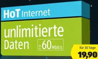 Hofer unlimitierte Daten Angebot