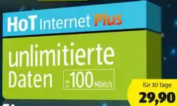 Hofer unlimitierte Daten Angebot