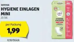 Hofer Hygiene einlagen mini Angebot