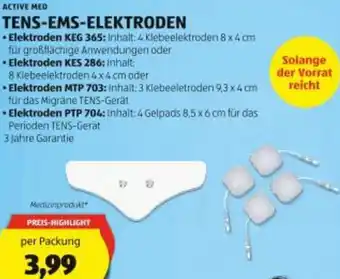 Hofer Tens-ems-elektroden Angebot