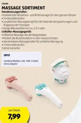 Hofer Massage sortiment Angebot