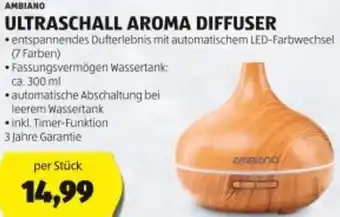 Hofer Ultraschall aroma diffuser Angebot