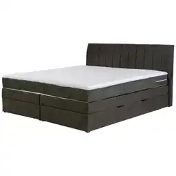 Möbelix Boxspringbett Shark Anthrazit Lxf: Ca. 140x200 Cm Angebot