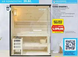 Hofer Sauna shadow l Angebot