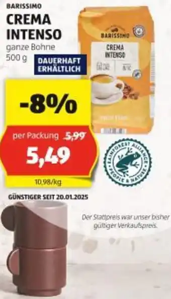 Hofer Crema intenso Angebot