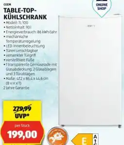 Hofer Table-top- kühlschrank Angebot