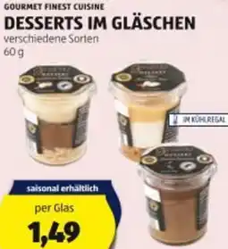 Hofer Desserts im gläschen Angebot