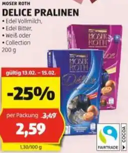 Hofer Delice pralinen Angebot