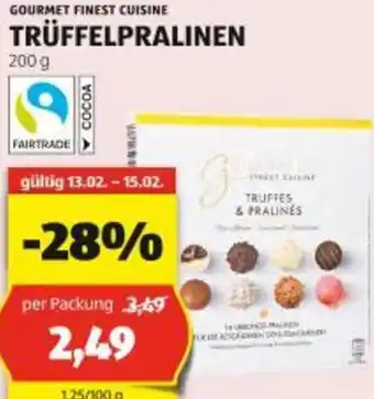 Hofer Trüffelpralinen Angebot