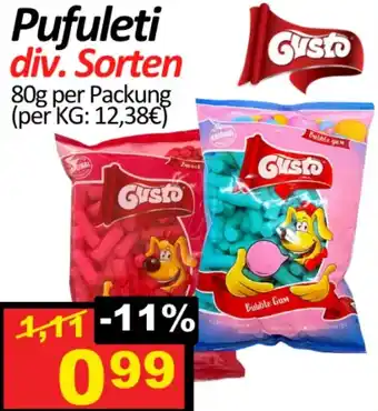 Wurstico Pufuleti Angebot