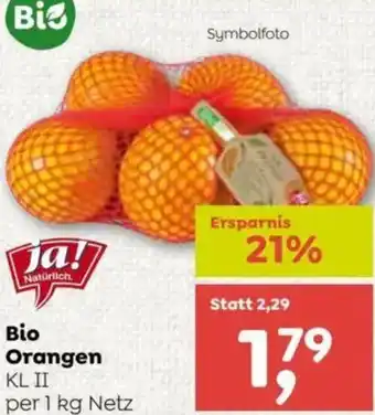 ADEG Bio Orangen Angebot