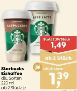 ADEG Starbucks Eiskaffee Angebot