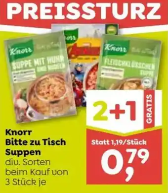 ADEG Bitte zu Tisch Suppen Angebot