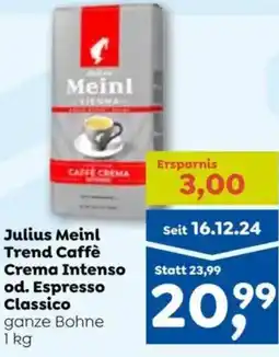 ADEG Julius Meinl Trend Caffè Crema Intenso od. Espresso Classico Angebot