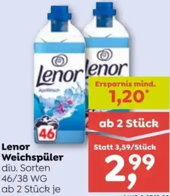 ADEG Lenor Weichspüler Angebot