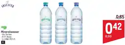 Metro Mineralwasser Angebot