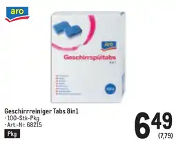 Metro Geschirrspültabs Angebot