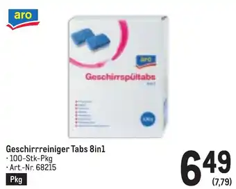 Metro Geschirrspültabs Angebot