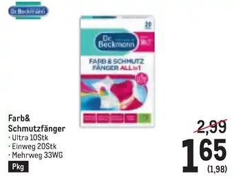 Metro Farb& Schmutzfänger Angebot