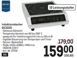 Metro Induktionskocher Angebot