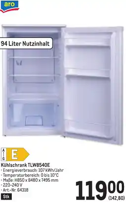 Metro Kühlschrank Angebot