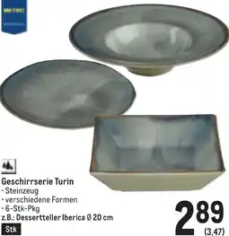 Metro Geschirrserie Turin Angebot