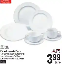 Metro Porzellanserie Flora Angebot