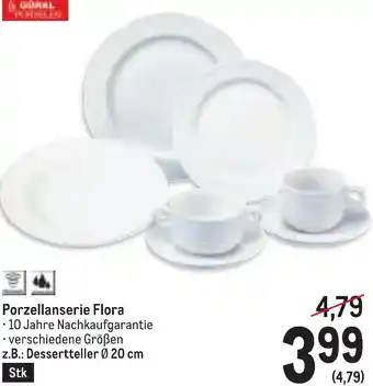 Metro Porzellanserie Flora Angebot