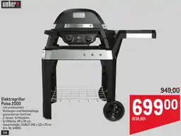 Metro Elektrogriller Pulse 2000 Angebot