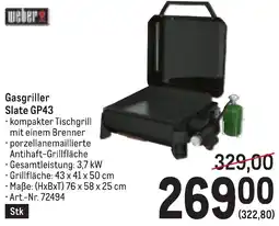 Metro Gasgriller Slate Angebot