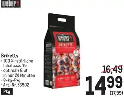 Metro Briketts Angebot